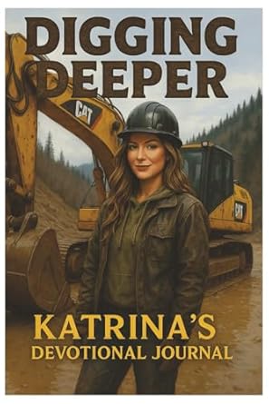 Digging Deeper: Katrina’s Devotional Journal is a 30-day journey of faith, grit, and raw reflection from the rugged edge of life’s frontier