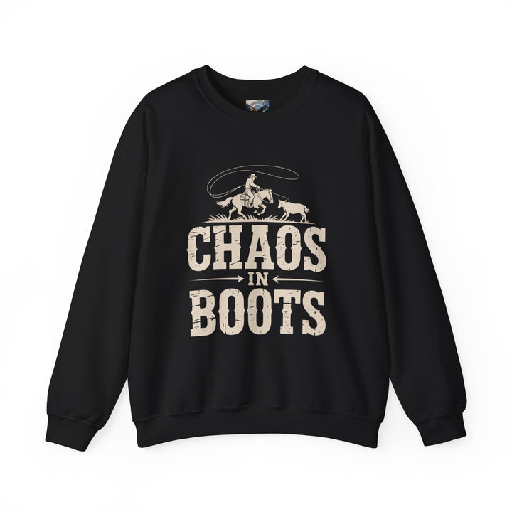Chaos in Boots Roping Sweatshirt