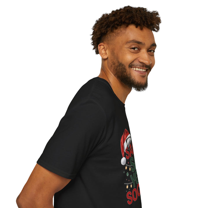 Santa Saw Your Socials T-Shirt