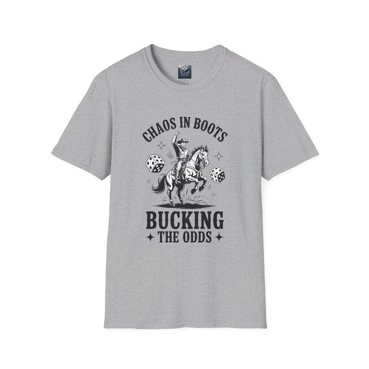 Chaos in Boots - Bucking the Odds T-Shirt