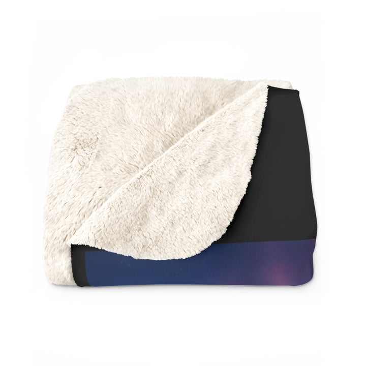 Sherpa Fleece Blanket - Courage, Endurance, Wisdom, Power Design