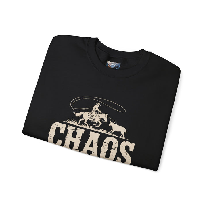 Chaos in Boots Roping Sweatshirt