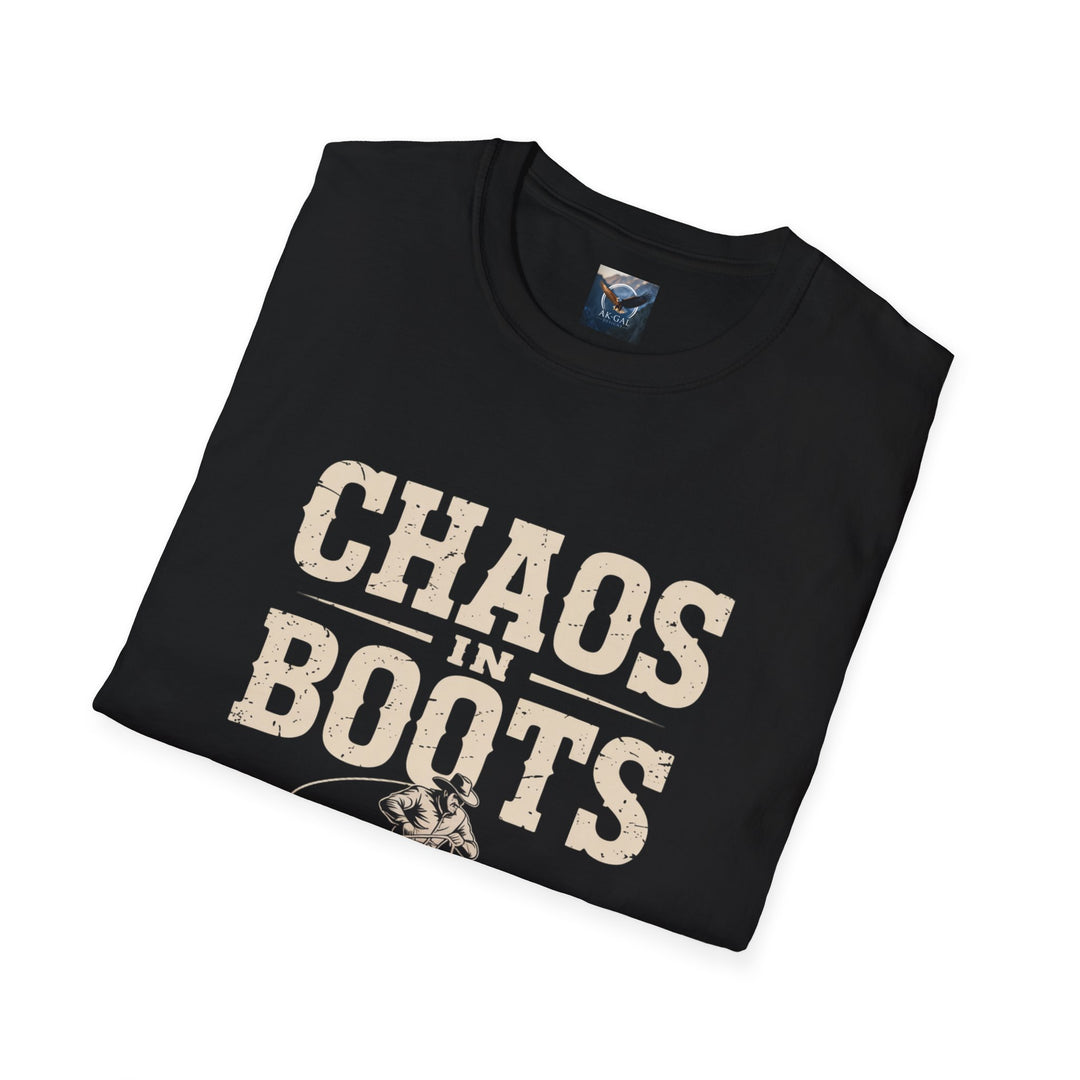 Chaos in Boots - Raging Bull T-Shirt