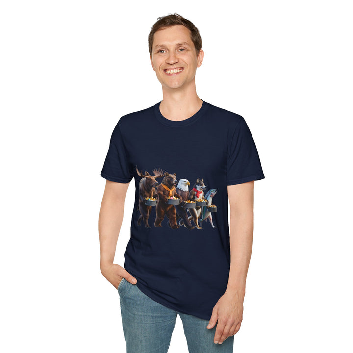 Alaska Halloween Wildlife Parade T-Shirt