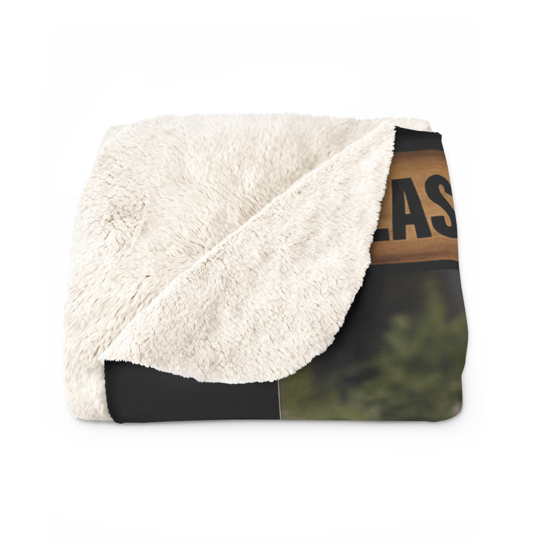 Sherpa Blanket - Alaska Wildlife Survival Guide Design