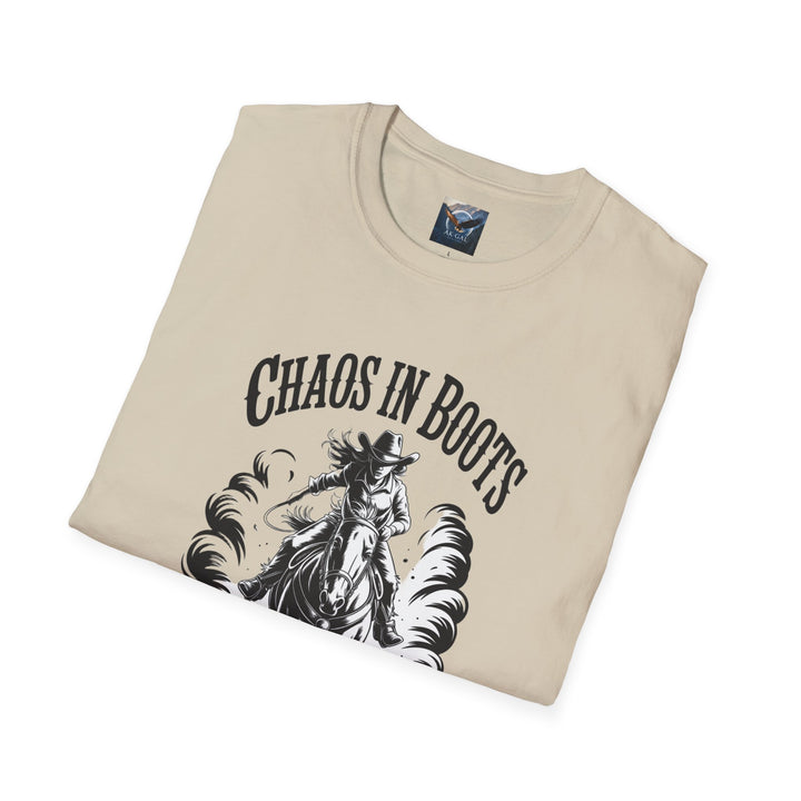 Chaos in Boots Hot Mess, High Horse T-Shirt