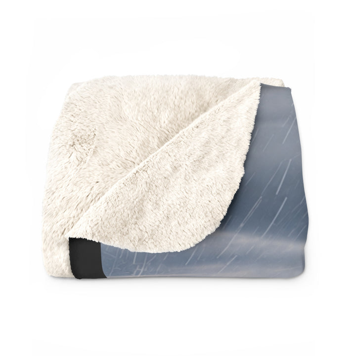 Spirit of the Muskox Sherpa Fleece Blanket