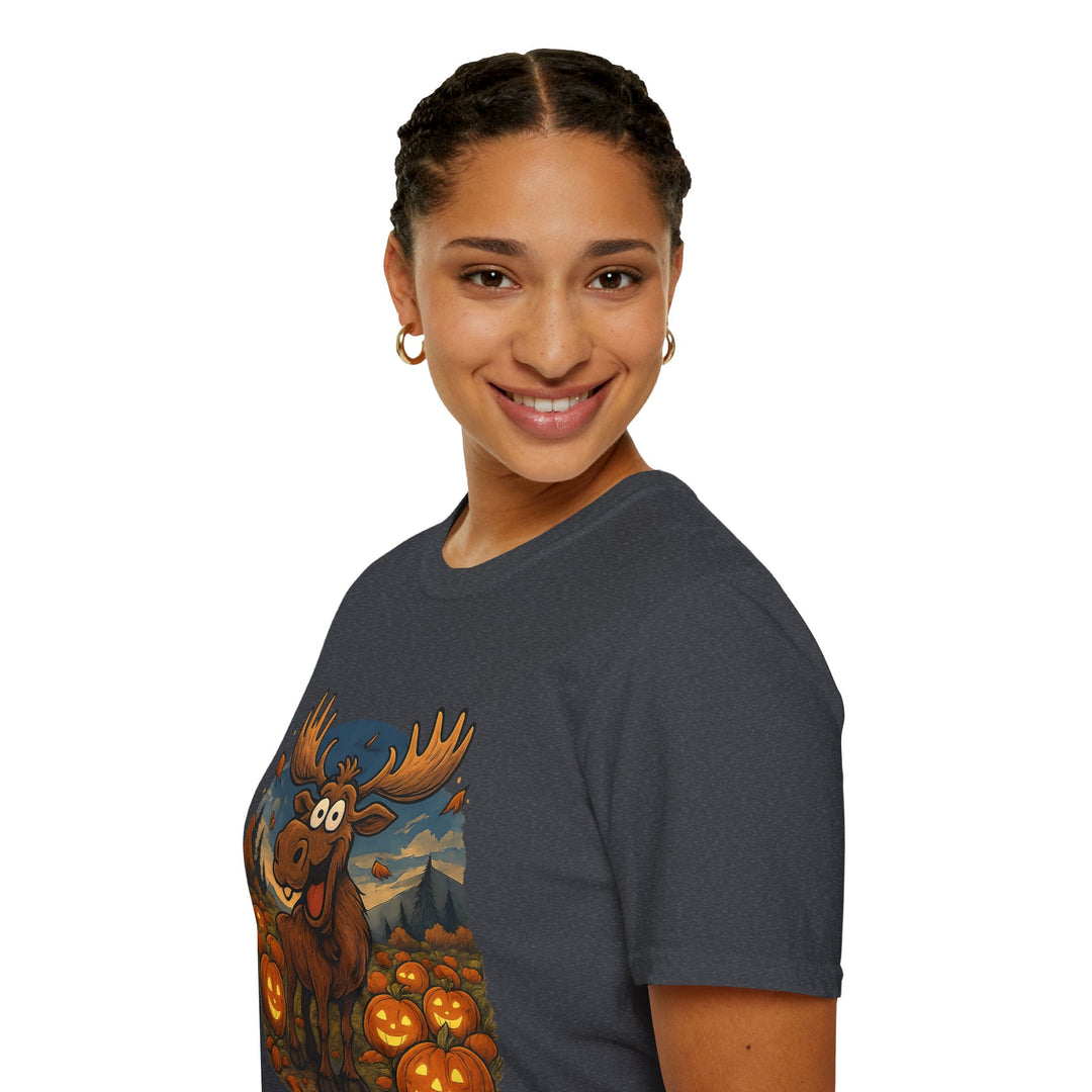 Happy Moose Halloween T-Shirt