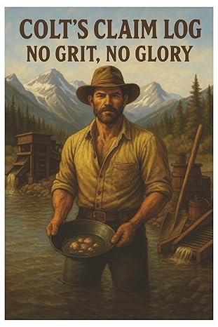 Colt's Claim Log: No Grit, No Glory: A Rugged 100-Page Guided Journal for Men with Weekly Prompts for Grit, Goals, and Unstoppable Progress 