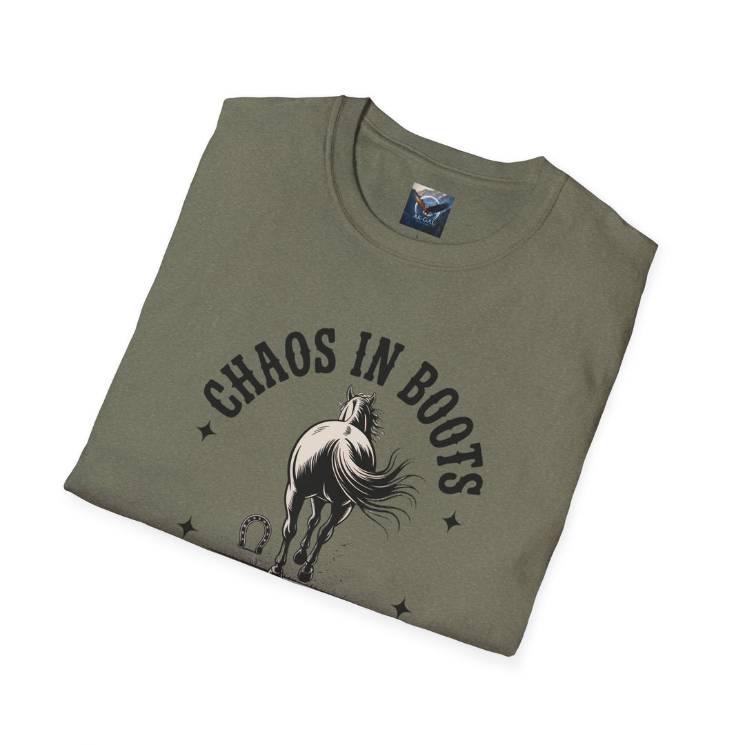 Chaos in Boots - Kiss My Horsepower T-Shirt