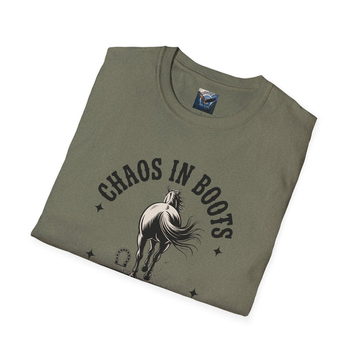 Chaos in Boots - Kiss My Horsepower T-Shirt