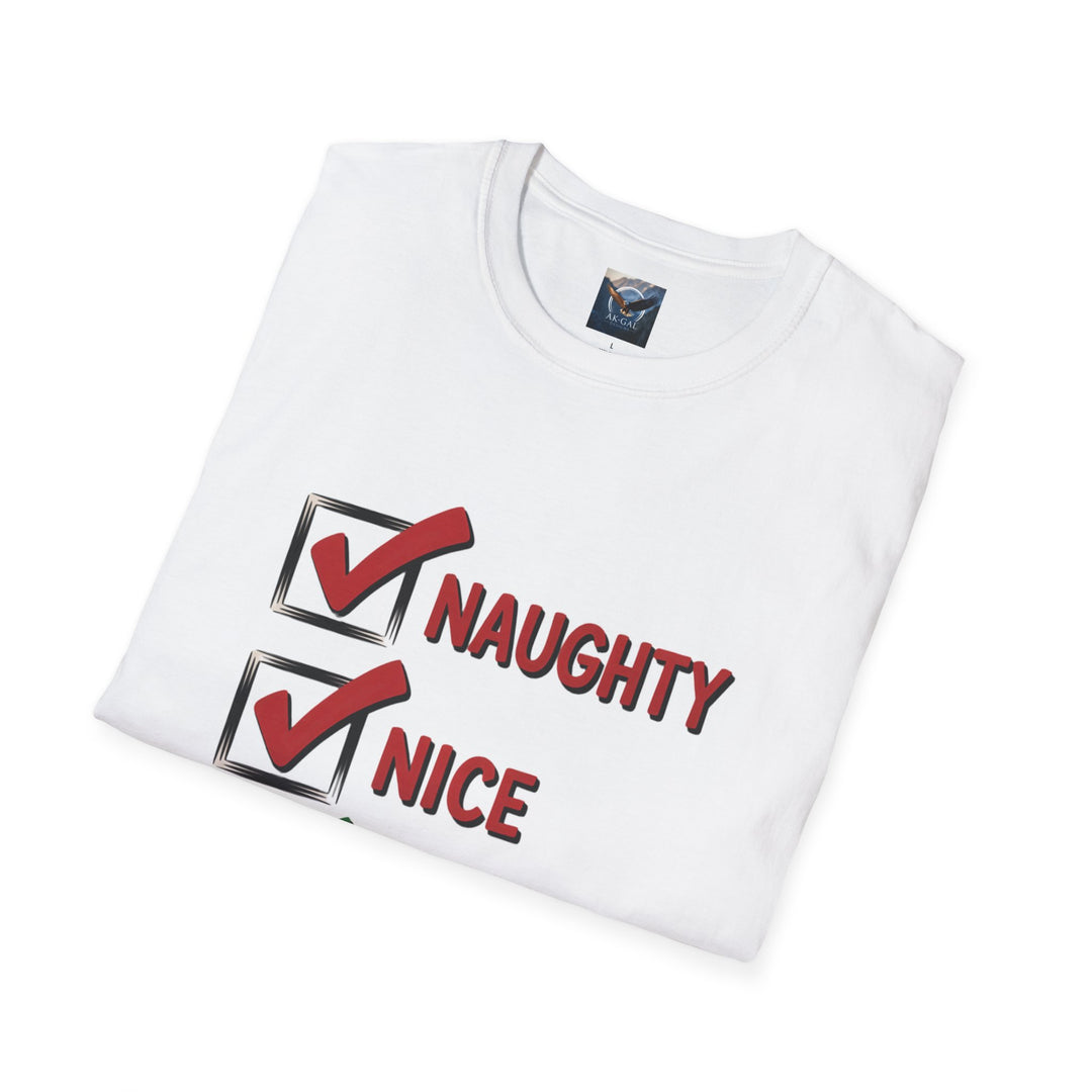 Naughty, Nice, Tried My Best T-Shirt