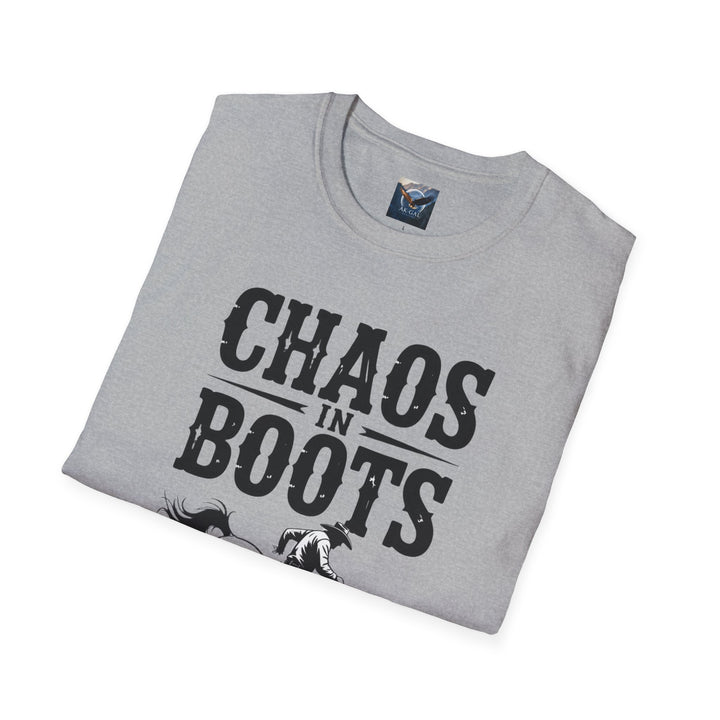 Chaos in Boots - Bronc T-Shirt