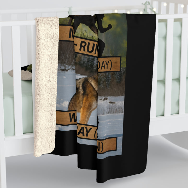 Sherpa Blanket - Alaska Wildlife Survival Guide Design
