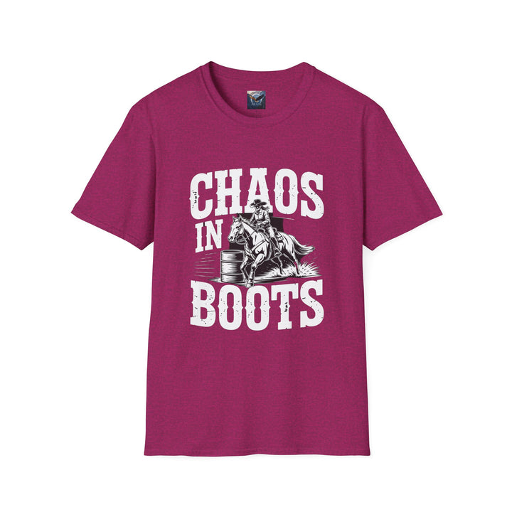 Barrel Racing Chaos in Boots T-Shirt