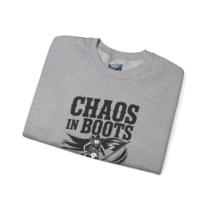 Chaos in Boots Frontier Freedom Rider Sweatshirt