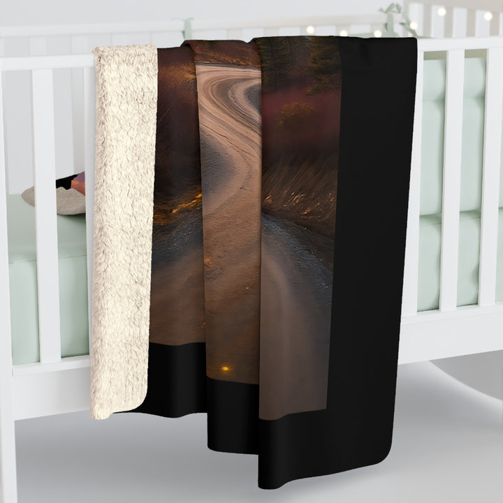 Inspirational Sherpa Fleece Blanket -  Grace & Purpose Design