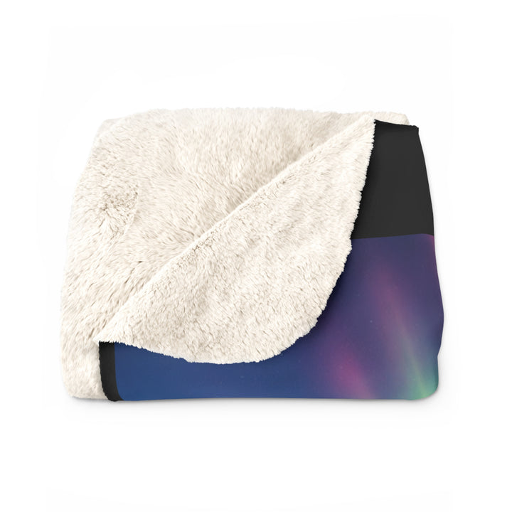 Sherpa Fleece Blanket - Courage, Endurance, Wisdom, Power Design