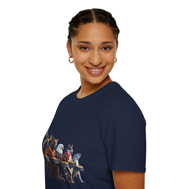 Alaska Halloween Wildlife Parade T-Shirt