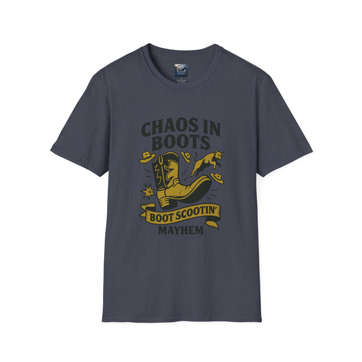 Chaos in Boots - Boot Scootin' Mayhem T-Shirt
