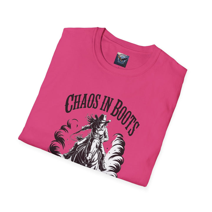 Chaos in Boots Hot Mess, High Horse T-Shirt