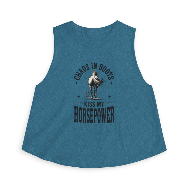 Chaos in Boots, Kiss My Horsepower Crop Top