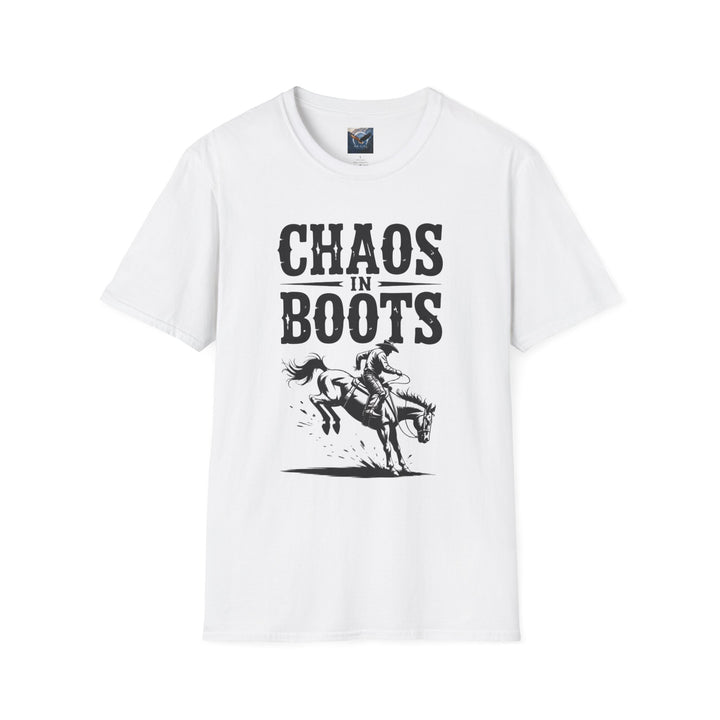 Chaos in Boots - Bronc T-Shirt