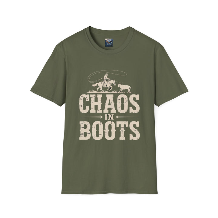 Roping Chaos in Boots T-Shirt