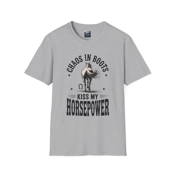 Chaos in Boots - Kiss My Horsepower T-Shirt