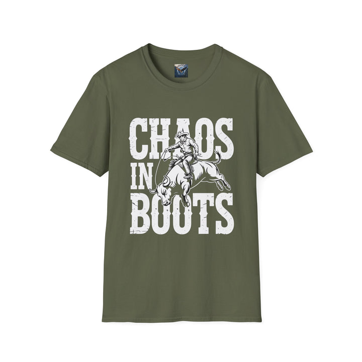 Bullrider Chaos in Boots T-Shirt
