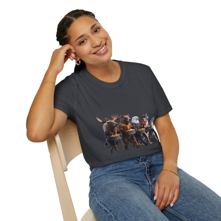 Alaska Halloween Wildlife Parade T-Shirt