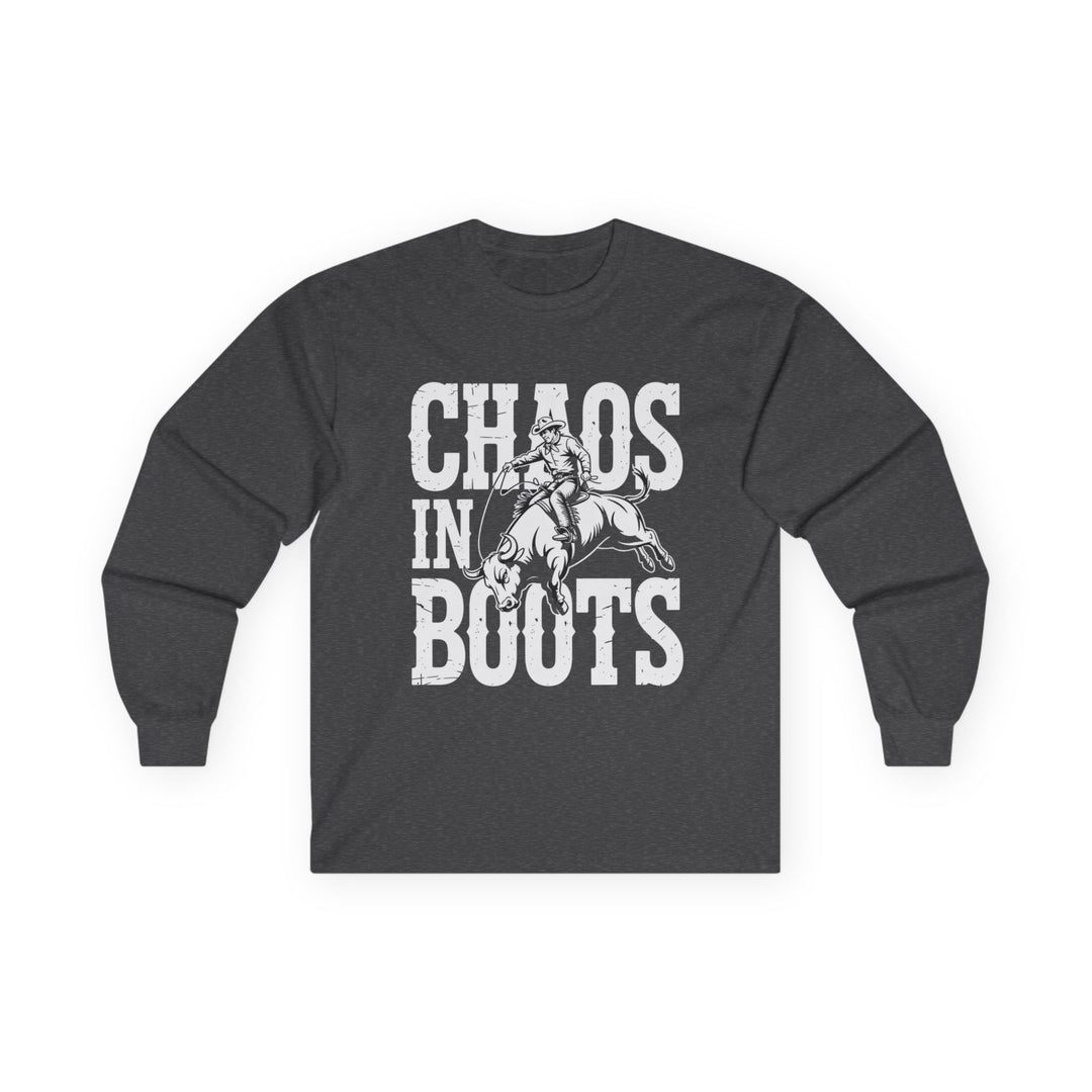 Chaos in Boots Bullrider Long Sleeve Tee