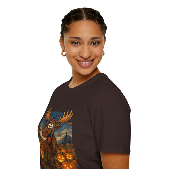 Happy Moose Halloween T-Shirt