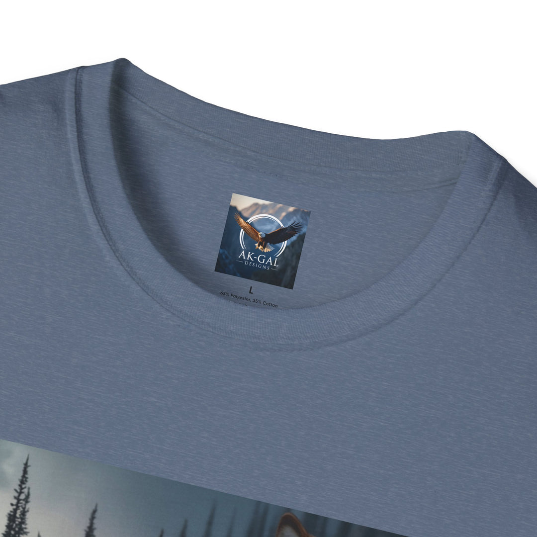 Alaska - Where Gold is Found and Wolves Find You T-Shirt