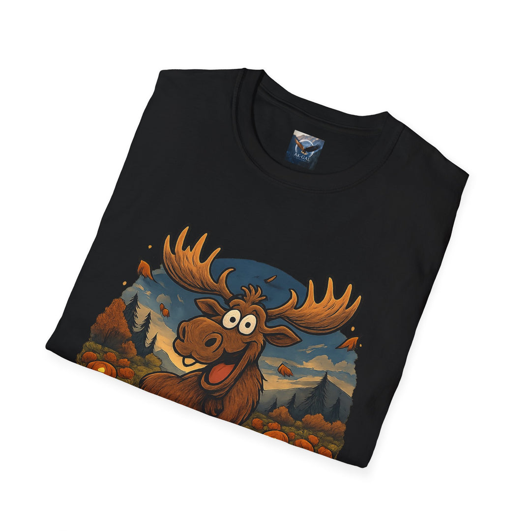 Happy Moose Halloween T-Shirt