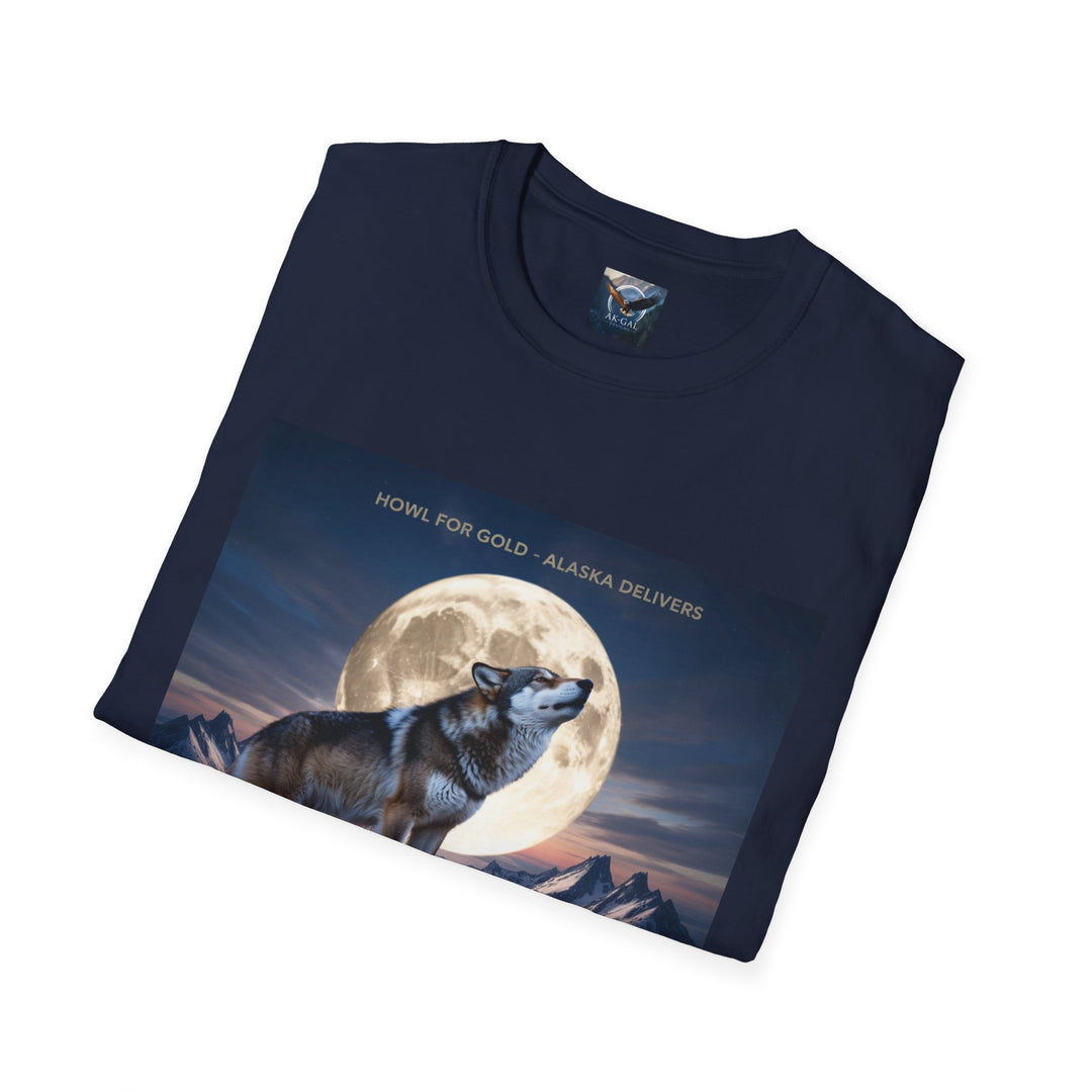 Howl for Gold, Alaska Delivers T-Shirt