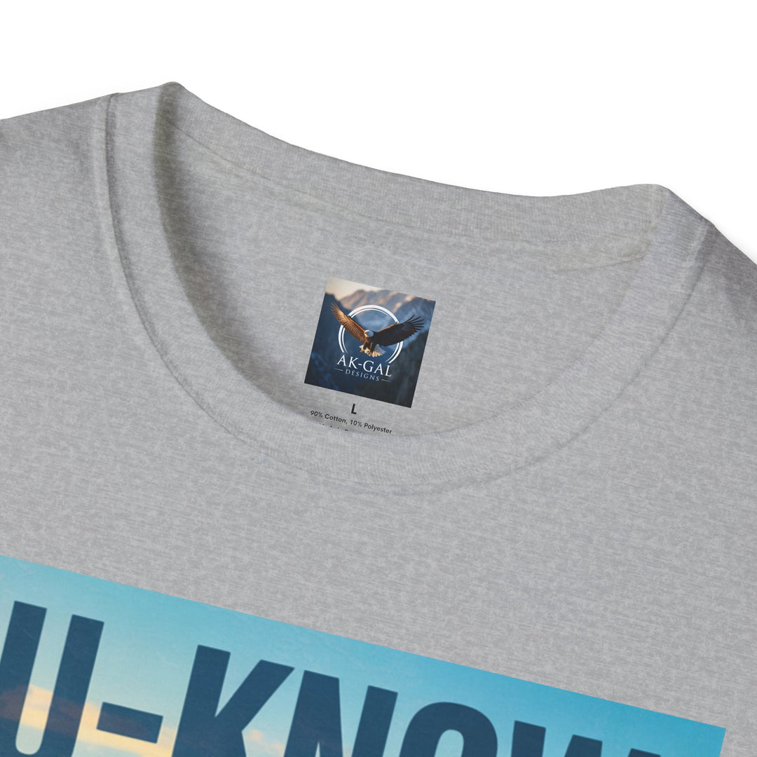 Ju-Know I'm Right Moose Fishing T-Shirt