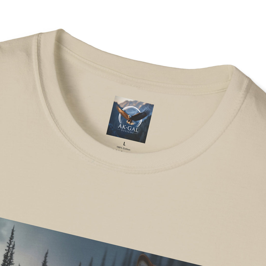 Alaska - Where Gold is Found and Wolves Find You T-Shirt