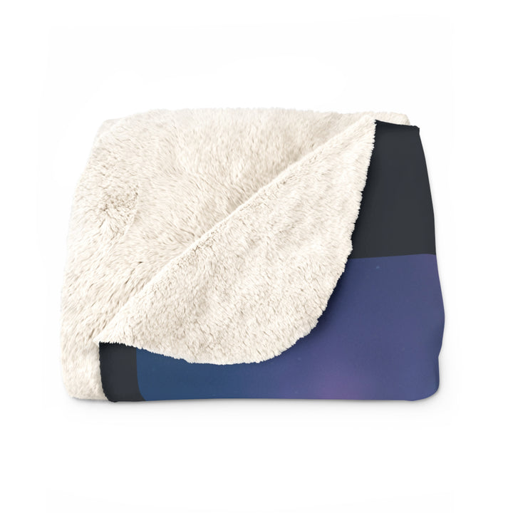 The Lord is My Banner Sherpa Fleece Blanket