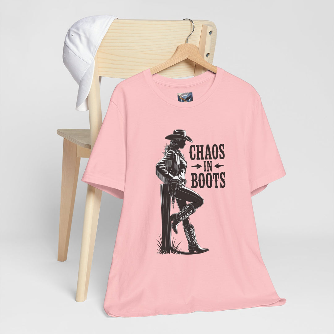 Chaos in Boots T-Cowgirl Rebel (Bella)