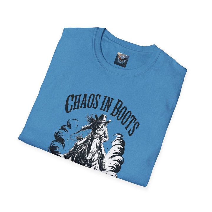 Chaos in Boots Hot Mess, High Horse T-Shirt