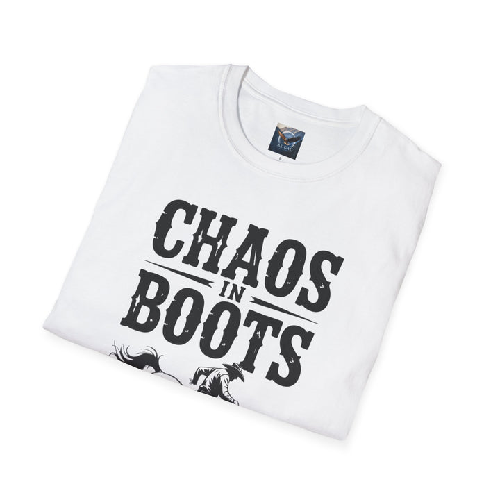Chaos in Boots - Bronc T-Shirt