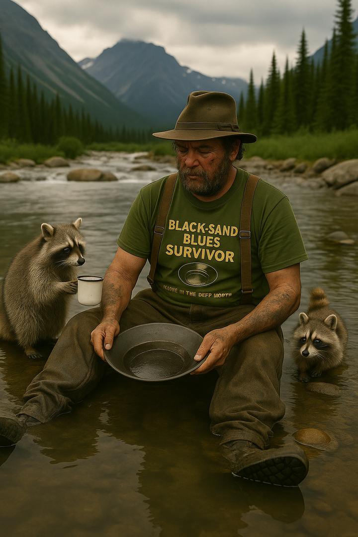 Black Sand Blues Survivor T-Shirt