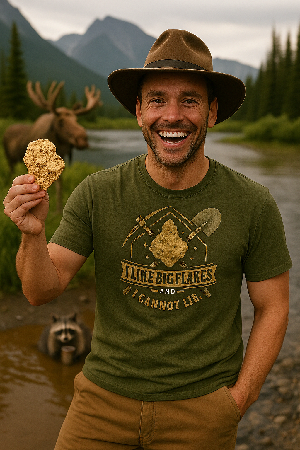 I Like Big Flakes and I Cannot Lie T-Shirt