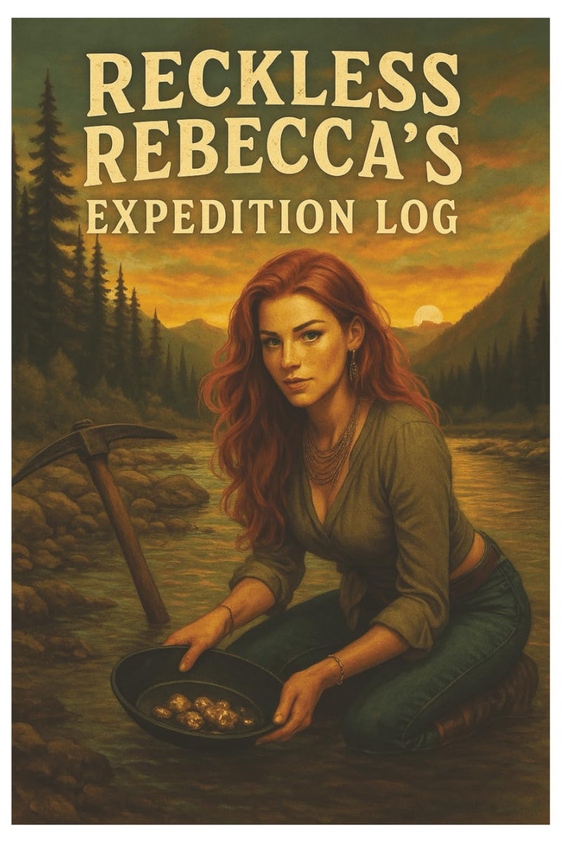Reckless Rebecca’s Expedition Log” is a 100-page guided adventure journal for bold, fearless, and wild-hearted women.