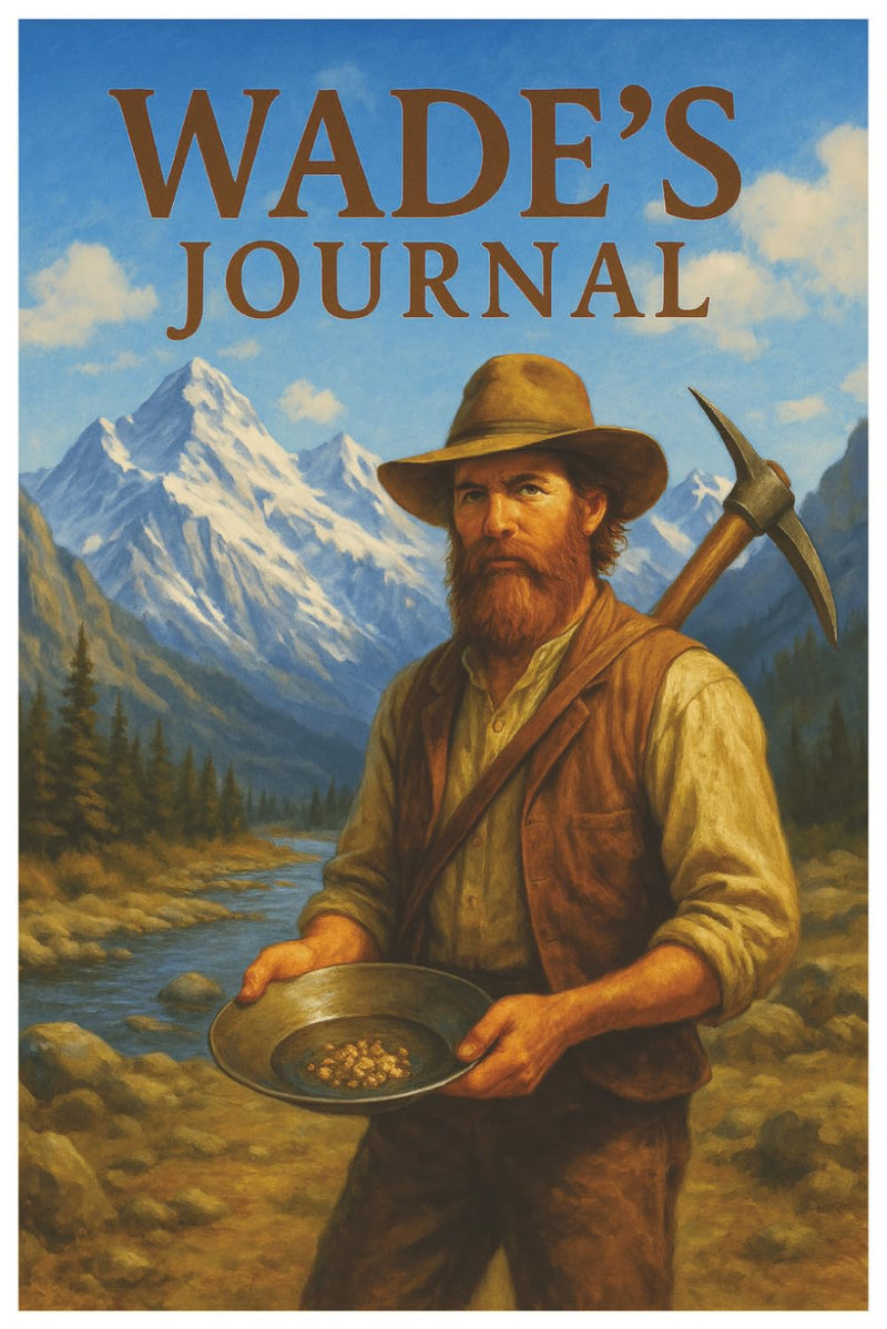 Wade's Journal: offers a 30-day guided journey with raw prompts exploring grit, purpose, strength, reflection, and faith.